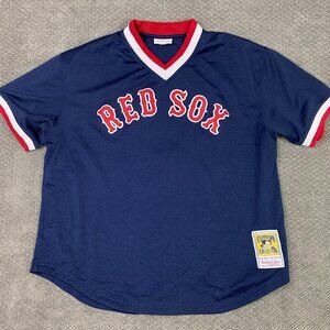 Ted Williams Jersey Boston Red Sox Men's 52 XXL Mitchell & Ness Cooperstown #9